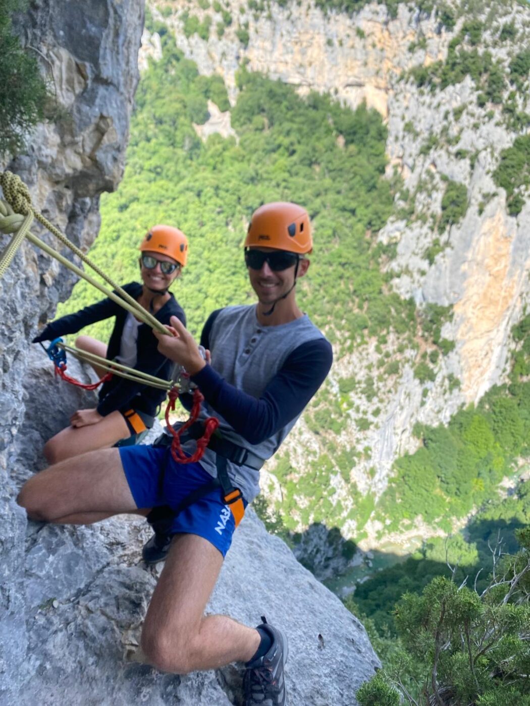 Via Cordata du trou du renard verdon 