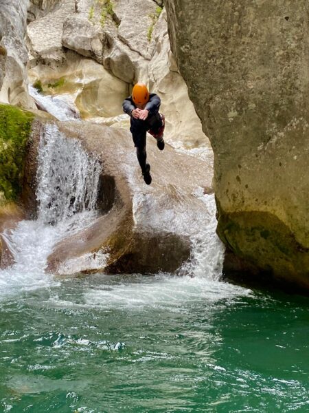 canyoning intermédiaire la palud sur verdon