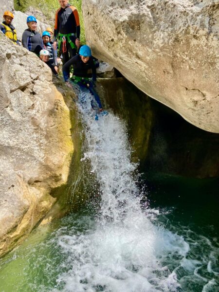 canyoning débutant palud sur verdon